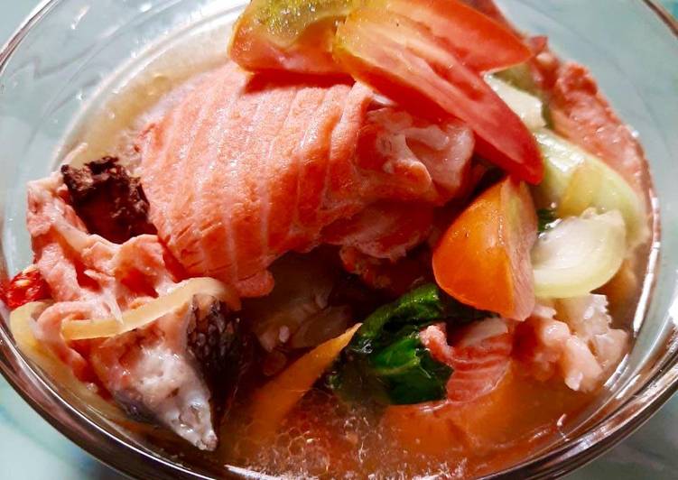 Masakan Unik Sup Tulang Salmon Enak Sederhana