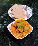 Papaya Chana Dal Masala Curry