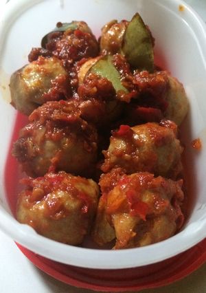 Foto resep Bakso asam manis