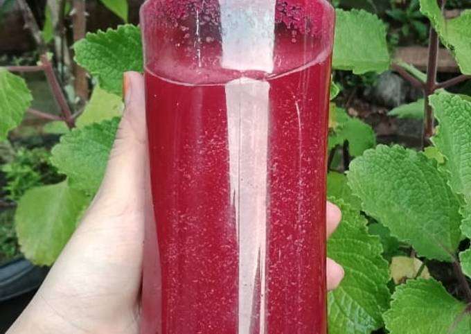 Jus Bit, Wortel, dan Apel Ijo