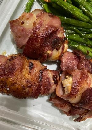 Foto resep Bacon wrapped chicken tenders
