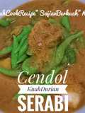 🥥Cendol Serabi Kuah Durian🥥