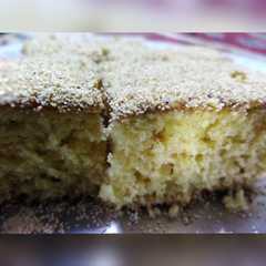 كيكه السميد اللذيذة 😋😋😘-レシピのメイン写真
