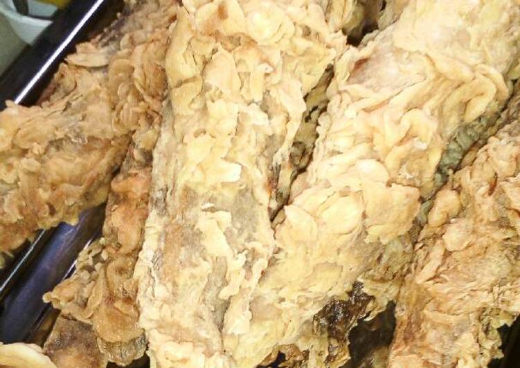 Cara Gampang Menyiapkan Kentaki/Kentucky fried lele krispy 🍤 😂, Bisa Manjain Lidah