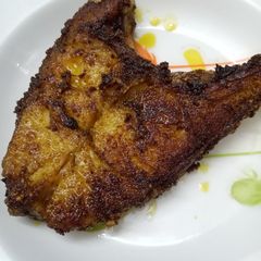 A picture of Fried fish.