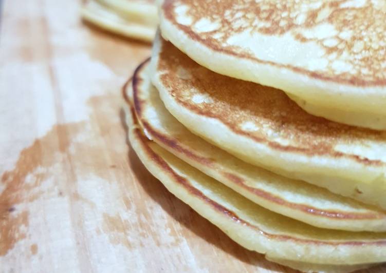 Cara meramu Pancake simple - Martha Stewart  yang Lezat