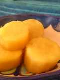 Camote cocido