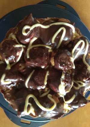 Φωτογραφία της συνταγής Τούρτα profiteroles