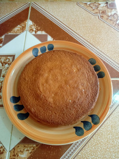 A picture of My vanilla sponge cake recipe.