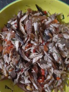 Foto resep Tongkol suwir sambal matah
