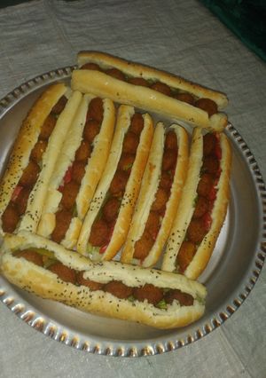 عکسی از دستور فلافل خانگی
