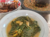 Gulai Daun Ubi Ikan Teri