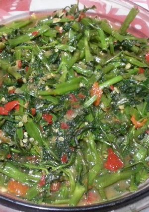 Foto resep Cah Kangkung Belacan Enak