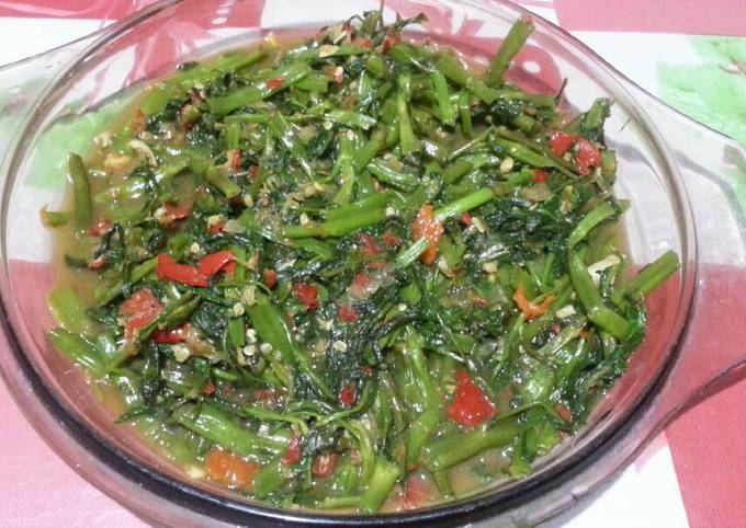 Resep Cah Kangkung Belacan Enak, Enak