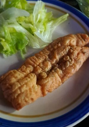 Una foto de Merluza frita pasadas por harina