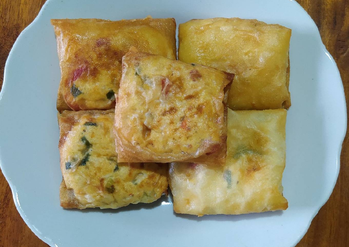Martabak mini tahu telur kulit lumpia