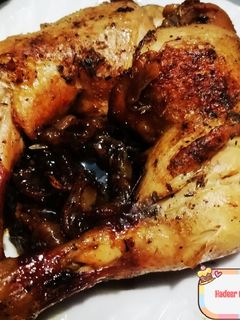 صورة لوصفة فراخ بالبصل المكرمل