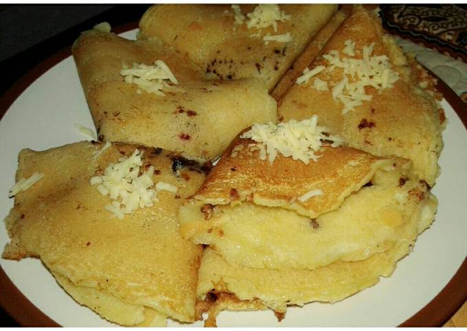 Kue Leker Crepes Basah ala Emilia N.F