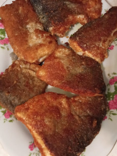 عکسی از دستور ماهی سرخ شده
