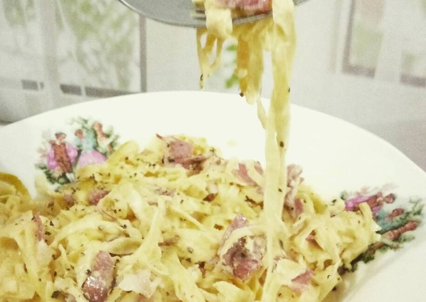 "Pasta" Telur Carbonara