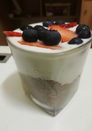 A picture of Chia seed pudding.
