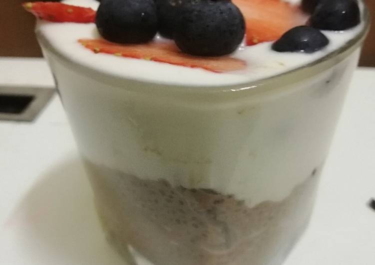 Recipe of Homemade Chia seed pudding