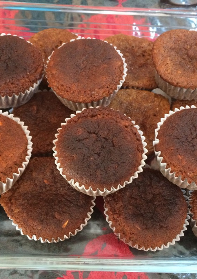 Una foto de Cakes de avena con cajeta (dulce de leche) y coco