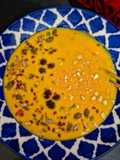 Mango Smoothie Bowl With Nuts And Mix Seeds