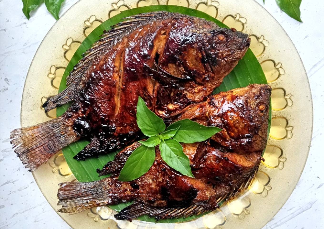 Ikan Mujaer Bakar Teflon Simple