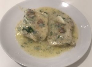 Una foto de Bacalao fresco al Pil-Pil