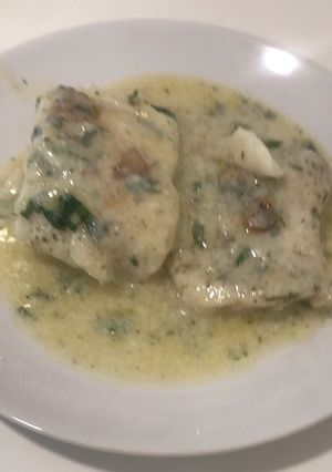Una foto de Bacalao fresco al Pil-Pil