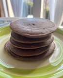 Pancake con farina di carrube