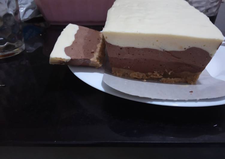Tarta 3 chocolates