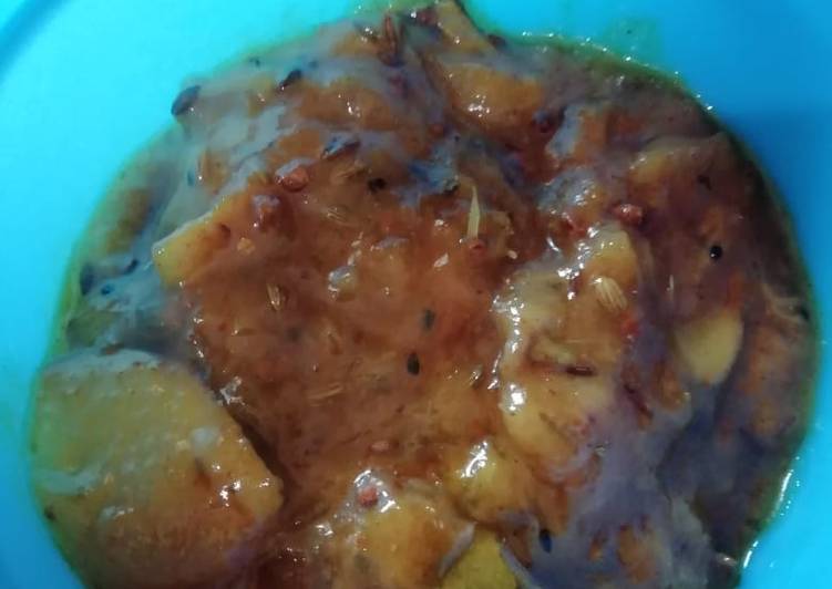 Steps to Make Homemade Keri ka chhunda