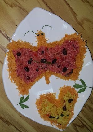 A picture of Butterfly fried rice.