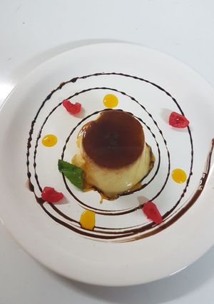 Una foto de Flan casero estilo Restorante!!!