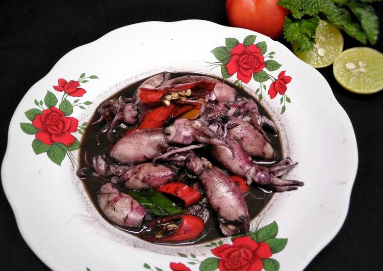 Cumi masak hitam #BikinRamadhanBerkesan