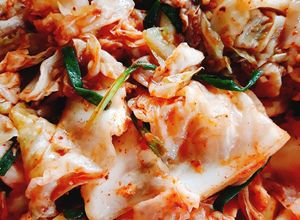 Hình của món Kim chi bắp cải.