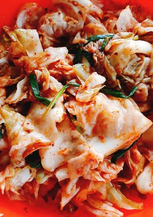 Hình của món Kim chi bắp cải.