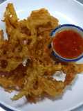 เห็ดเข็มทองชุบแป้งทอด