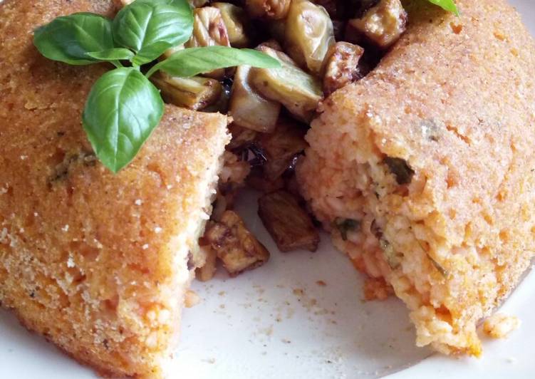 Ciambella di riso alla Norma
