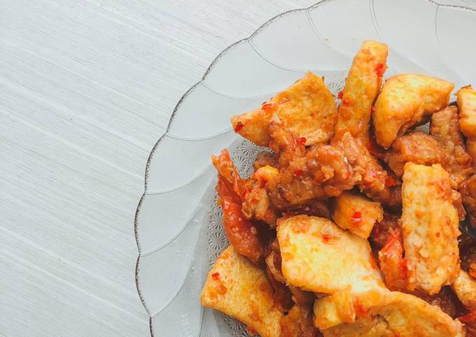 Tahu Tempe Sambal Terasi