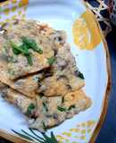 Trứng chiên nấm rơm