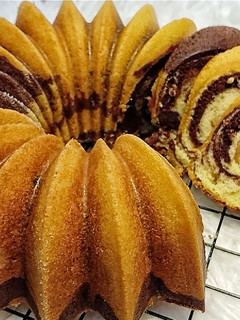 Foto resep Marmer Cake Putih Telur