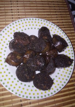 Una foto de Morcilla de cerdo doradas