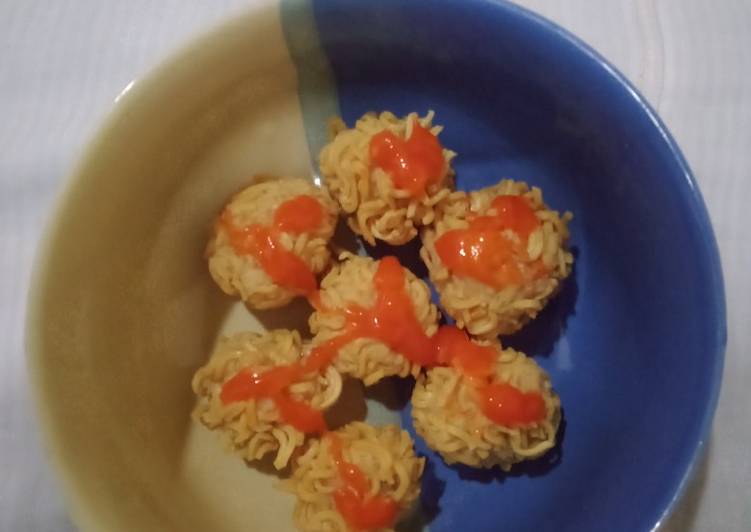 Bola-bola tahu rambutan