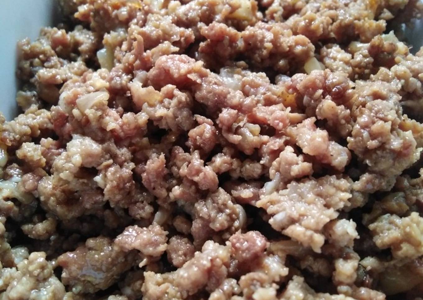 Pizza series: 101 minced beef
