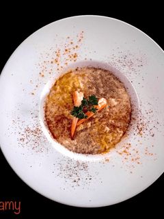 Foto di Risotto alle 5 spezie e gamberi saltati al congnac