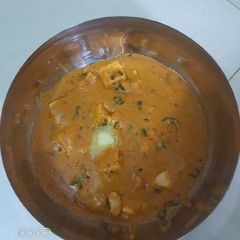 Paneer butter masala A picture of Paneer butter masala.