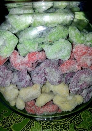 Foto resep Widaran manis / kue angka 8